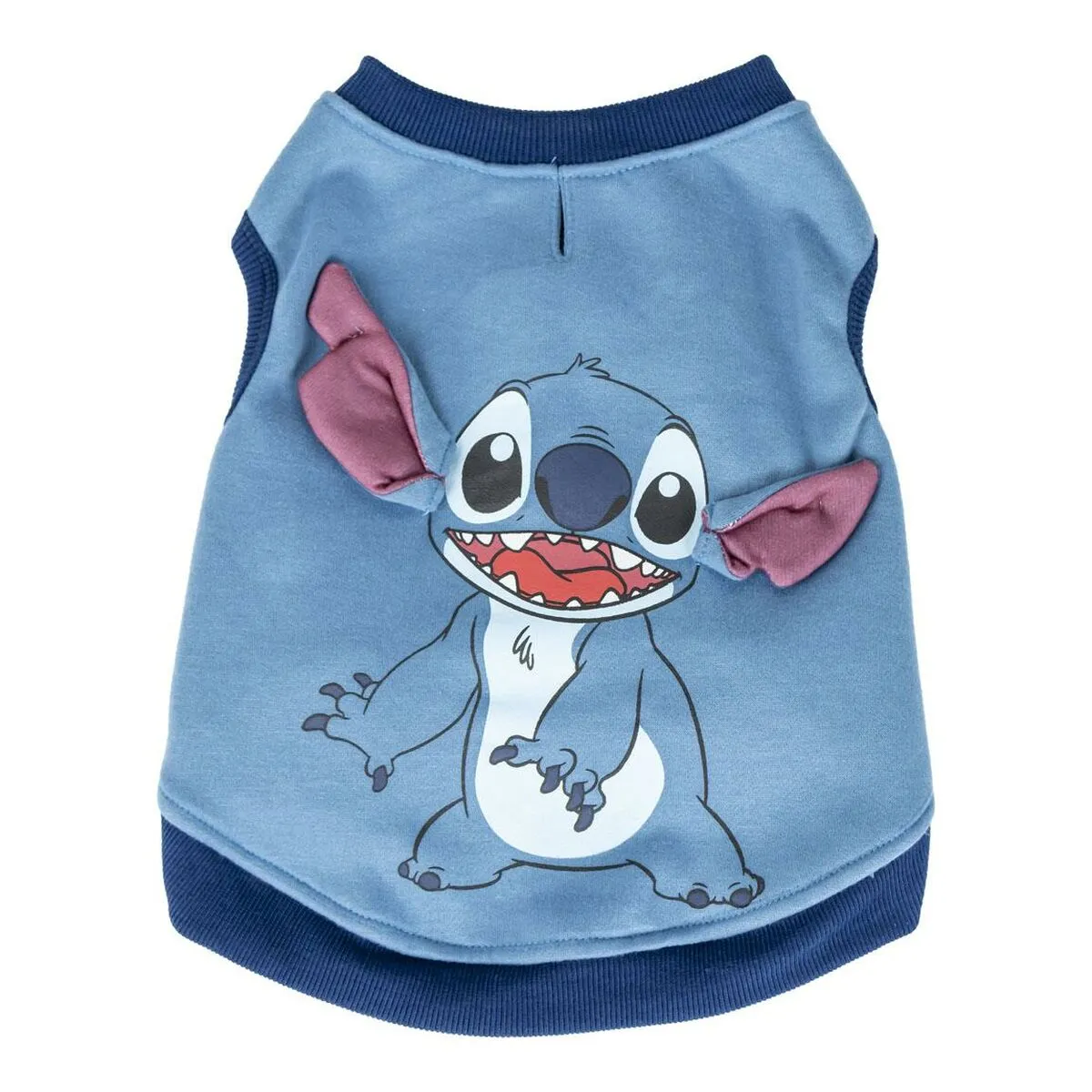 Felpa per Cani Stitch S Azzurro