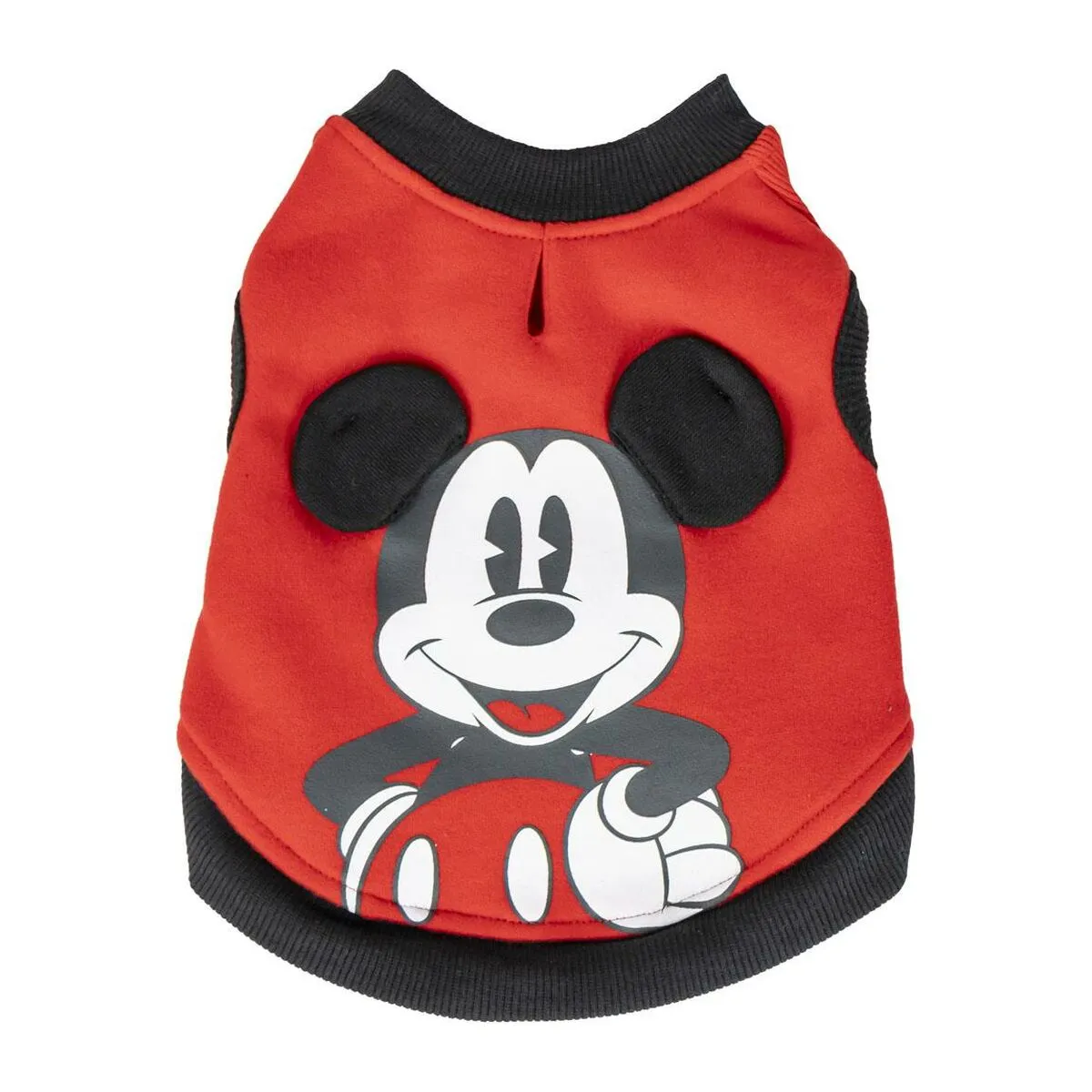 Felpa per Cani Mickey Mouse M Rosso