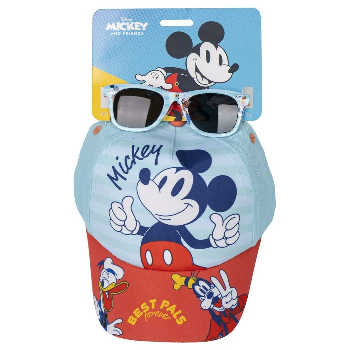 Cappellino per Bambini Mickey Mouse Azzurro (51 cm)