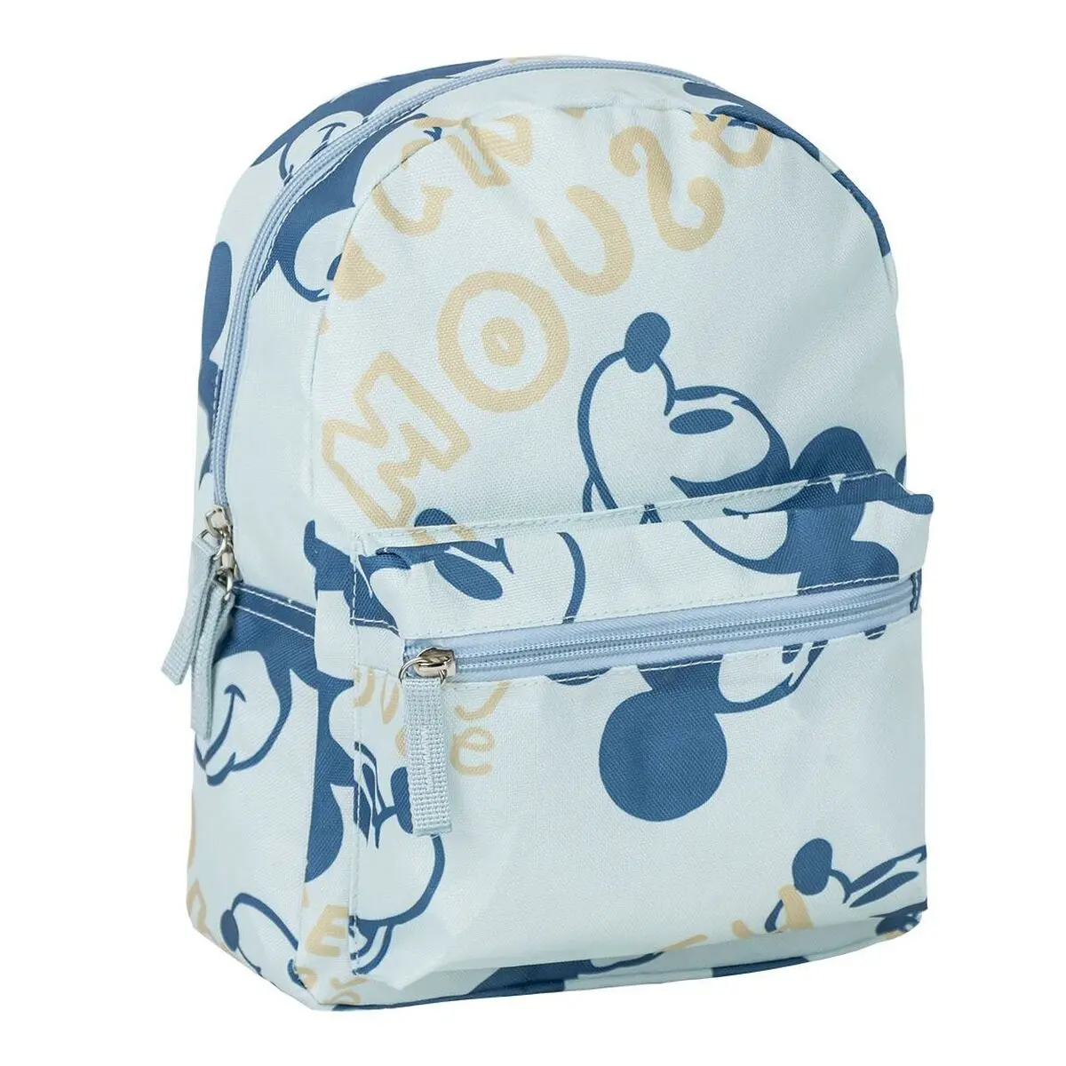 Zaino Scuola Mickey Mouse Azzurro 22 x 27 x 9 cm