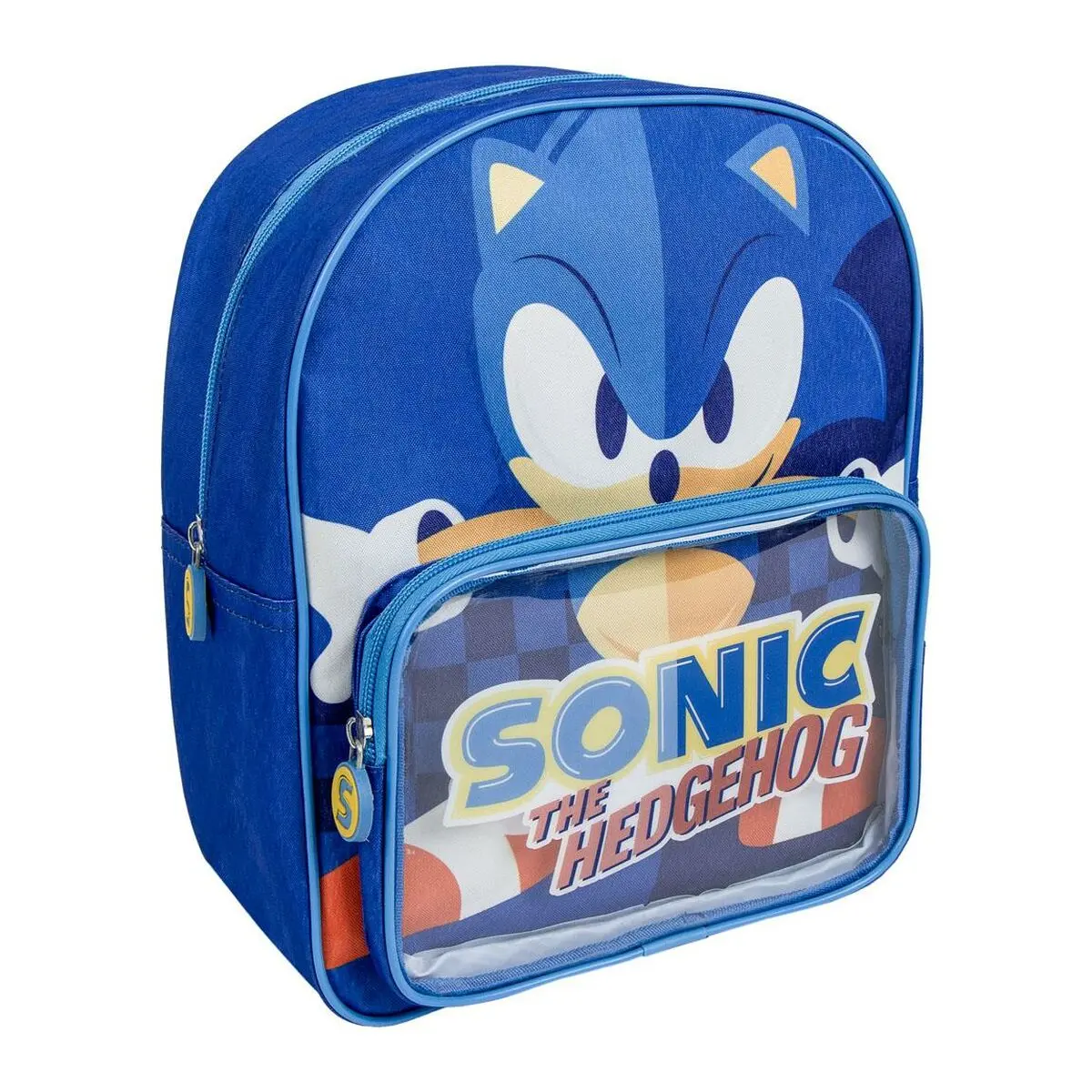 Zaino Scuola Sonic Azzurro 25 x 3 x 12 cm