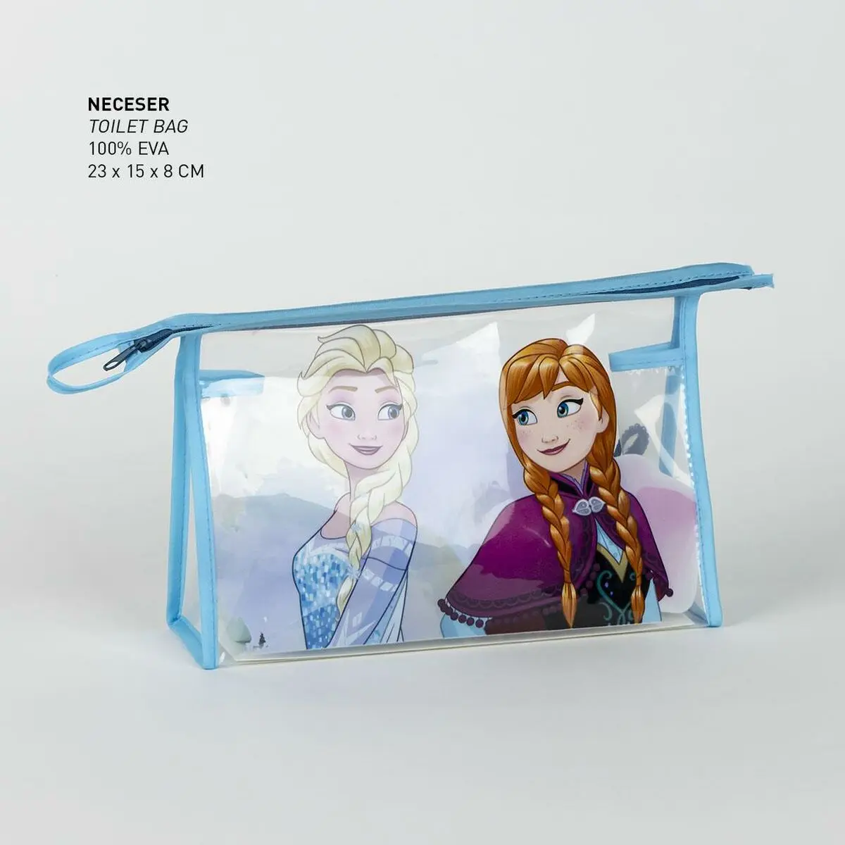 Necessaire da Viaggio Frozen Azzurro 23 x 15 x 8 cm