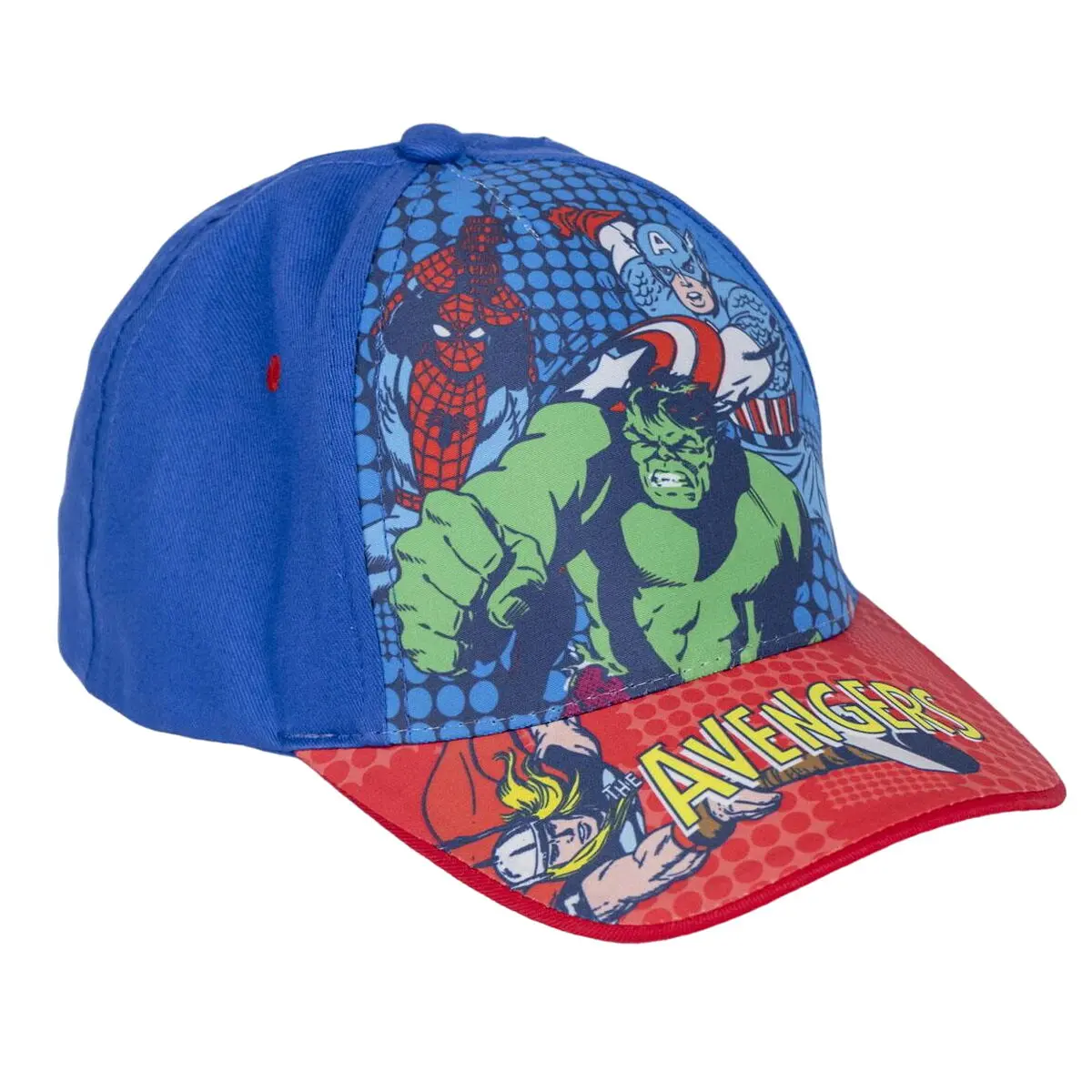 Cappellino per Bambini The Avengers Blu scuro (53 cm)