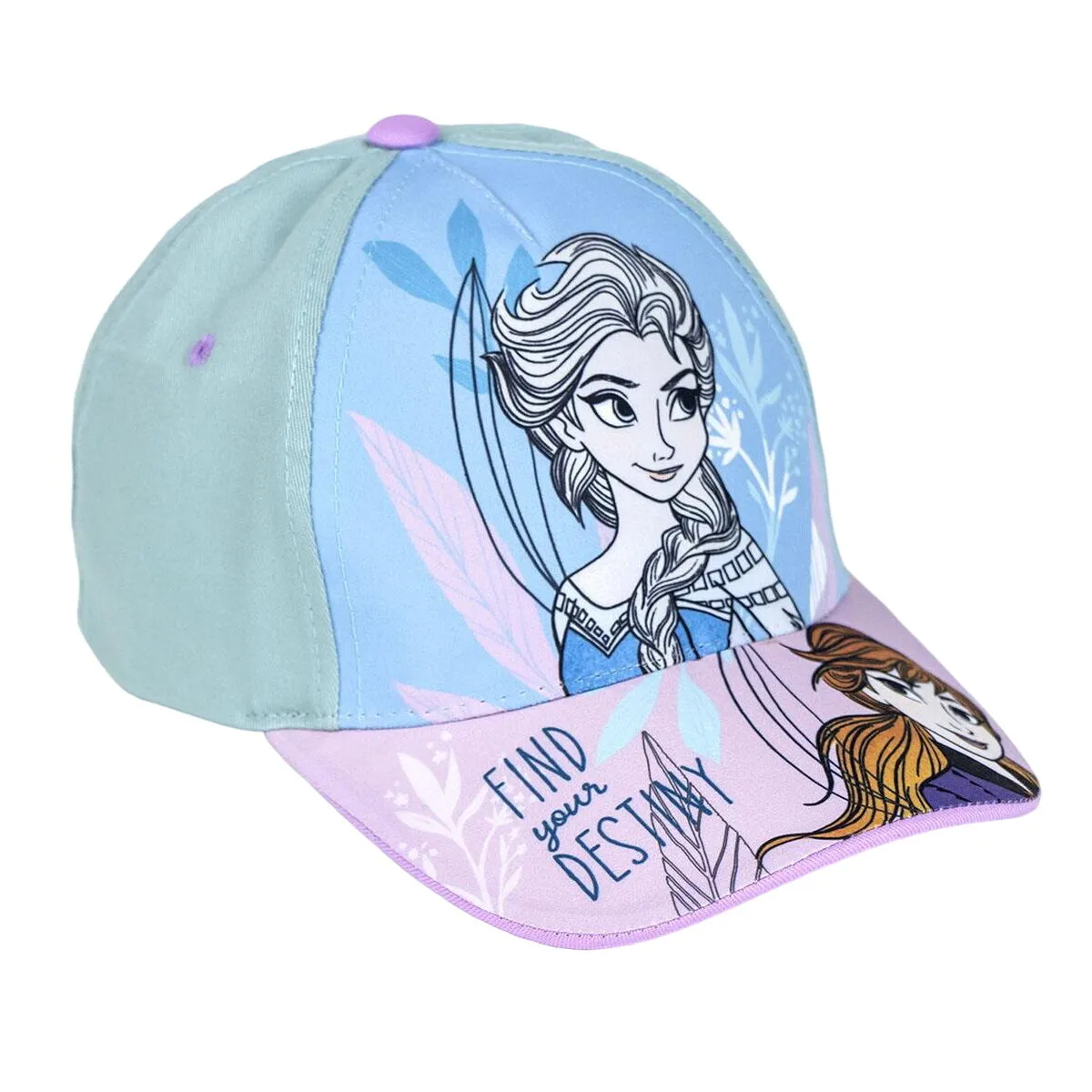 Cappellino per Bambini Frozen Azzurro (53 cm)