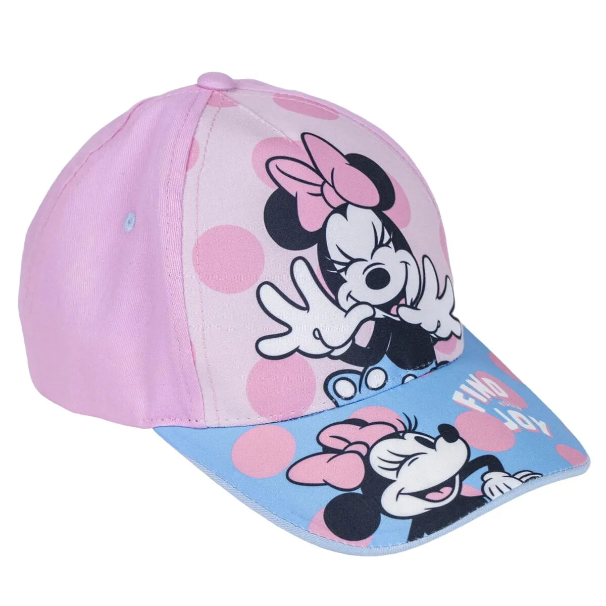 Cappellino per Bambini Minnie Mouse Rosa (53 cm)