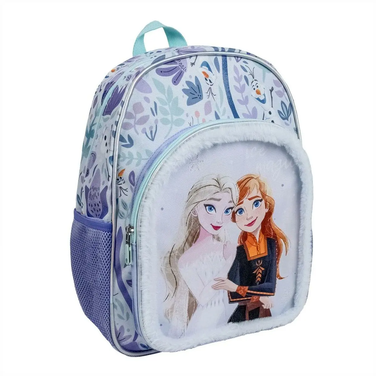 Zaino Scuola Frozen Lilla 31 x 12 x 38 cm