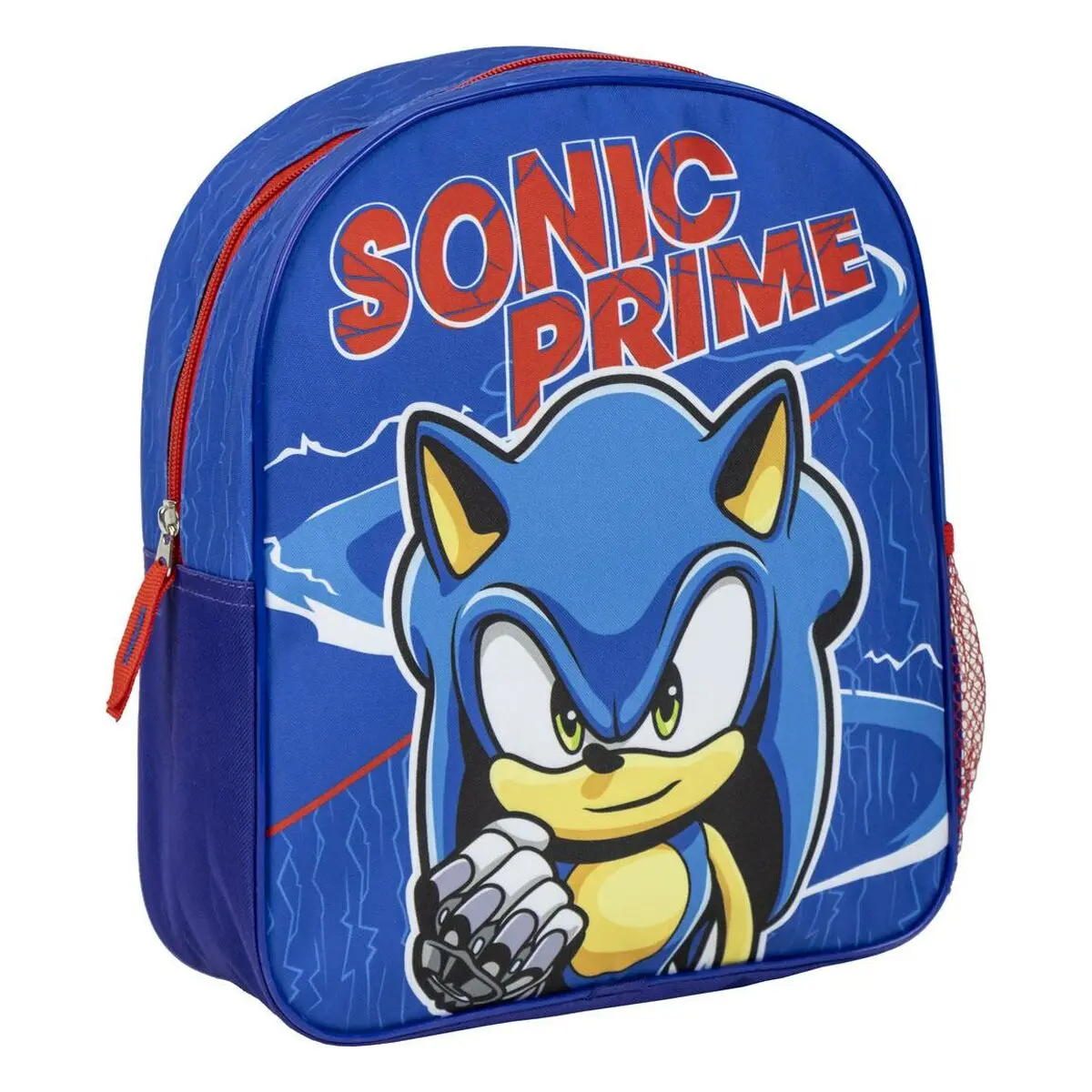 Zaino Scuola Sonic Azzurro 25 x 30 x 29 cm