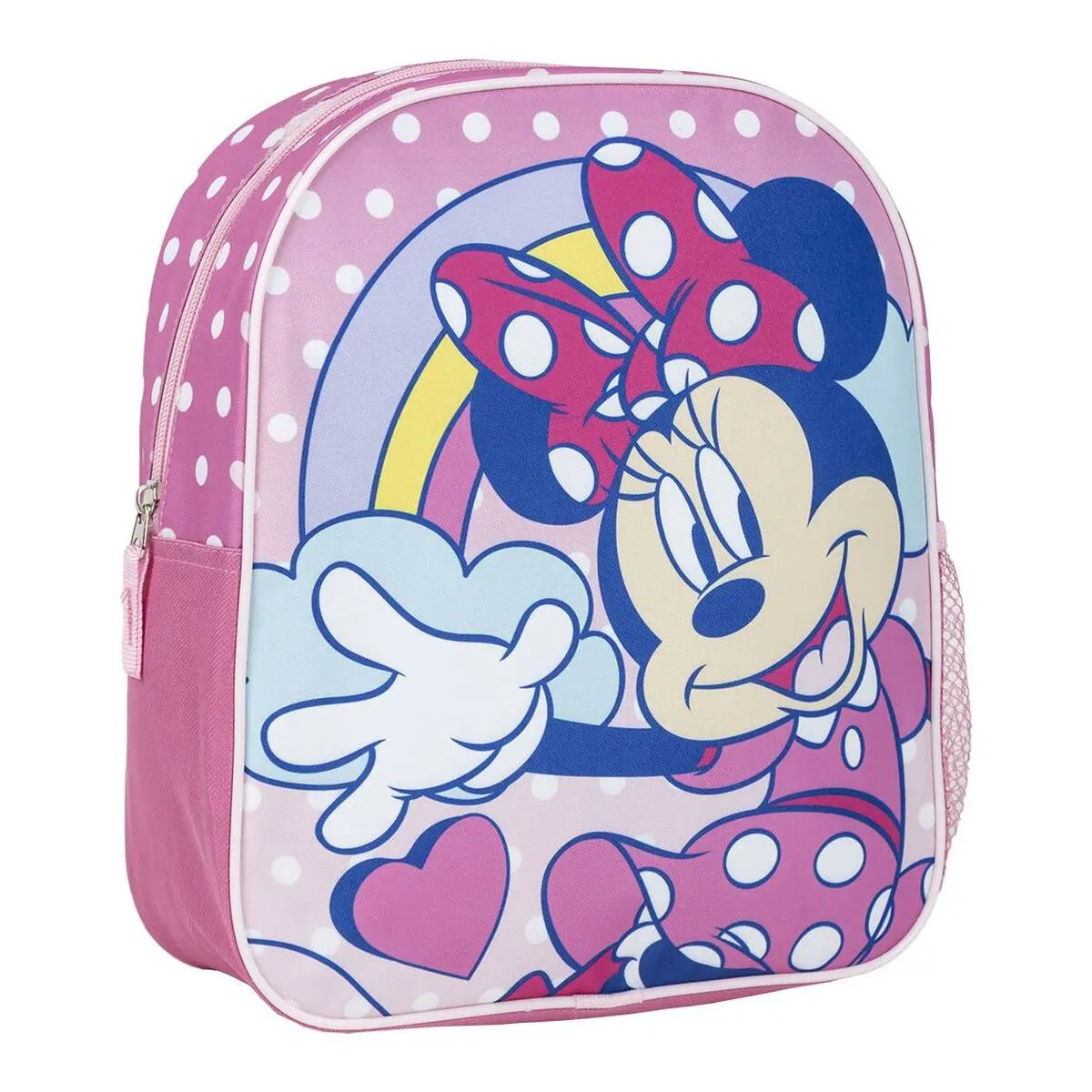 Zaino Scuola Minnie Mouse Rosa 25 x 30 x 9 cm