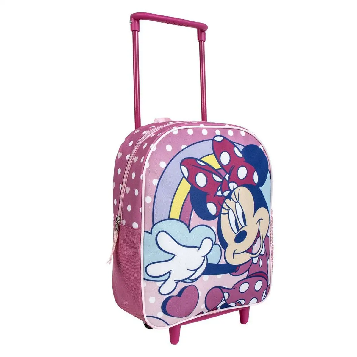 Trolley per la Scuola Minnie Mouse Rosa 25 x 28 x 10 cm