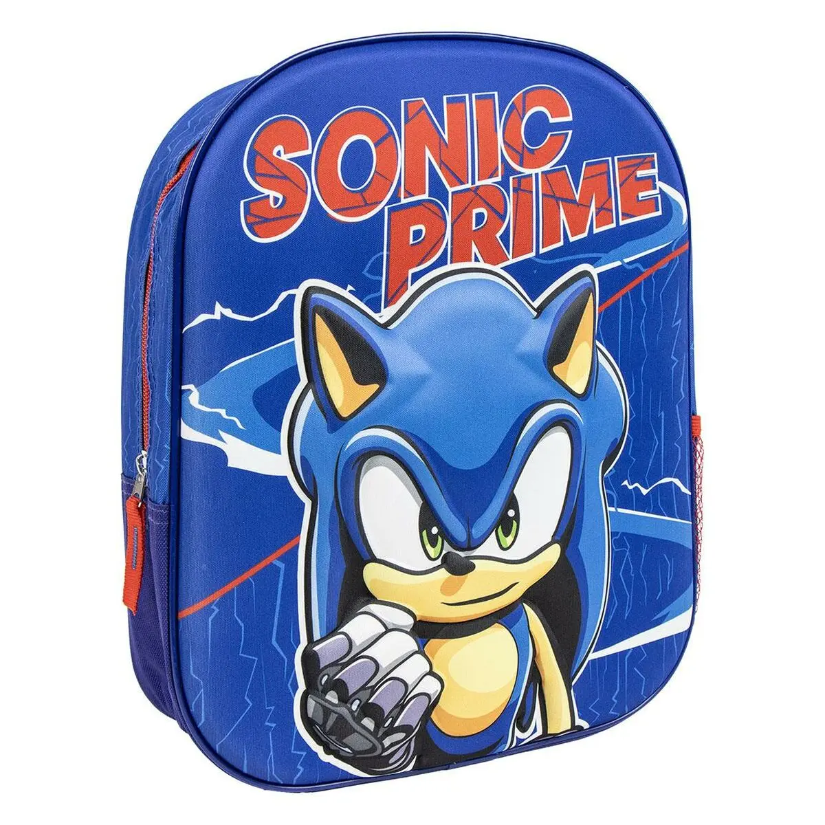 Zaino Scuola Sonic Azzurro 25 x 10 x 31 cm