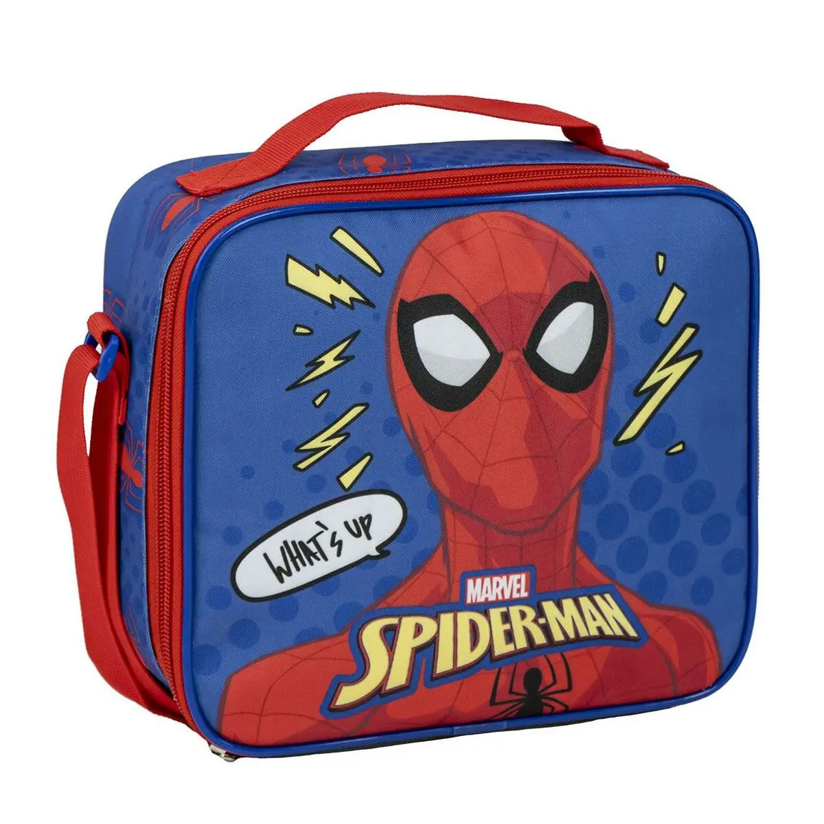 Porta colazione Termico Spider-Man Azzurro 7 x 20 x 22 cm