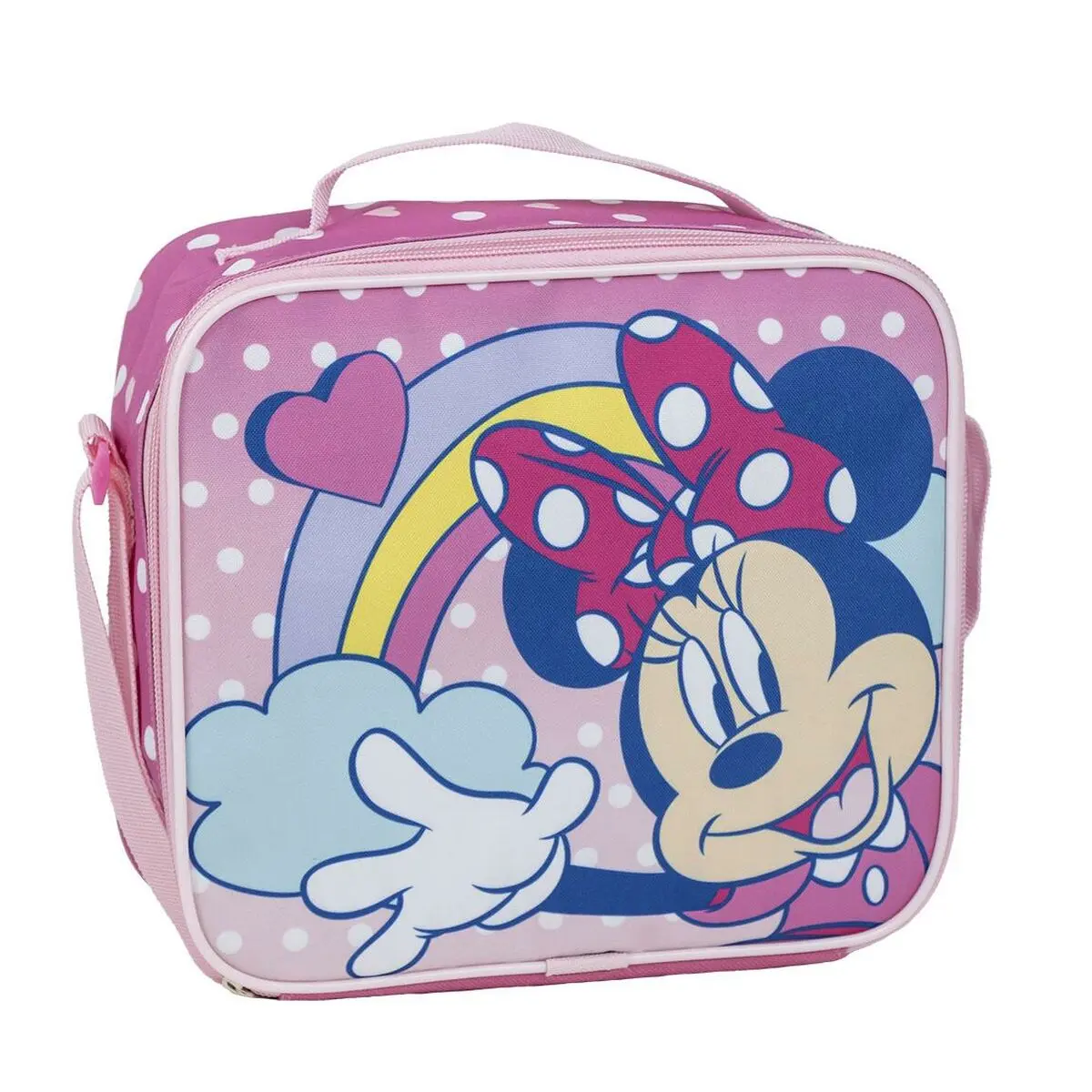 Porta colazione Termico Minnie Mouse Rosa 8 x 19 x 23 cm