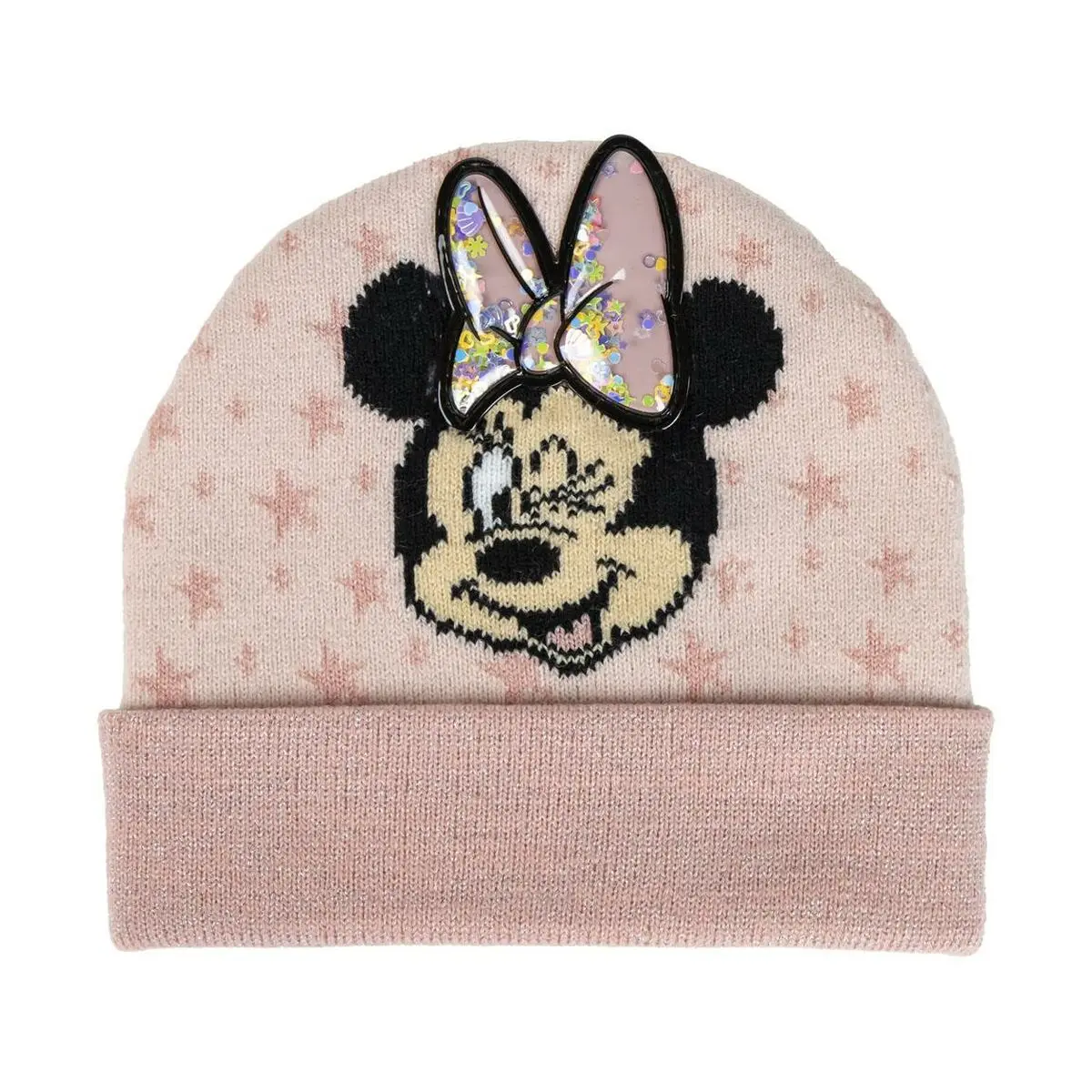 Berretto per Bambini Minnie Mouse Rosa