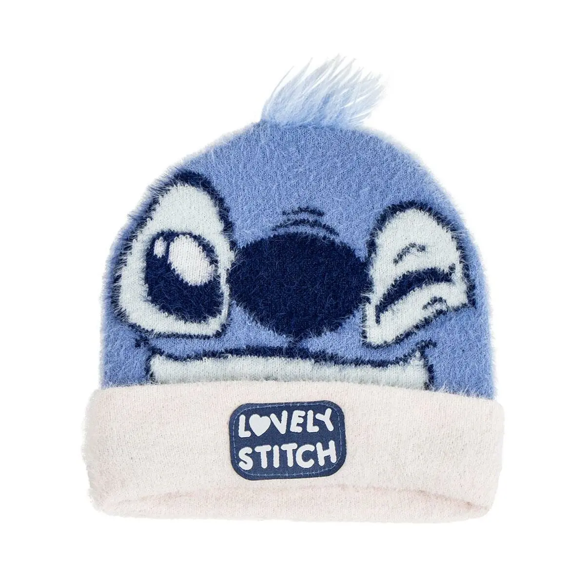 Berretto per Bambini Stitch Azzurro