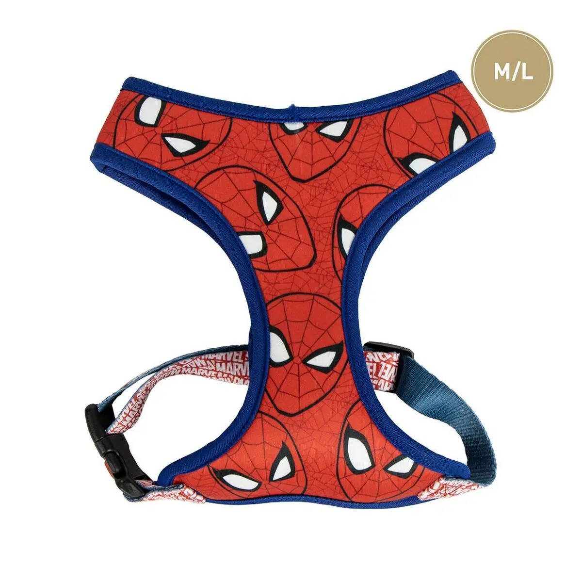 Imbracatura per Cani Spider-Man Rosso M/L