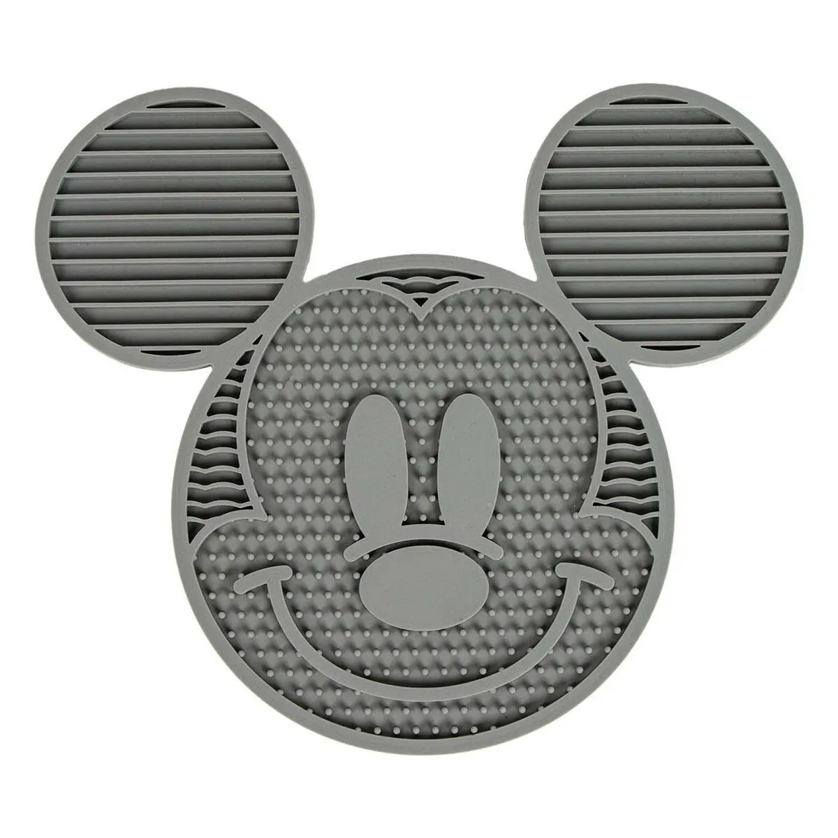 Ciotola per cani Mickey Mouse Grigio Silicone 28 x 15 x 1,5 cm