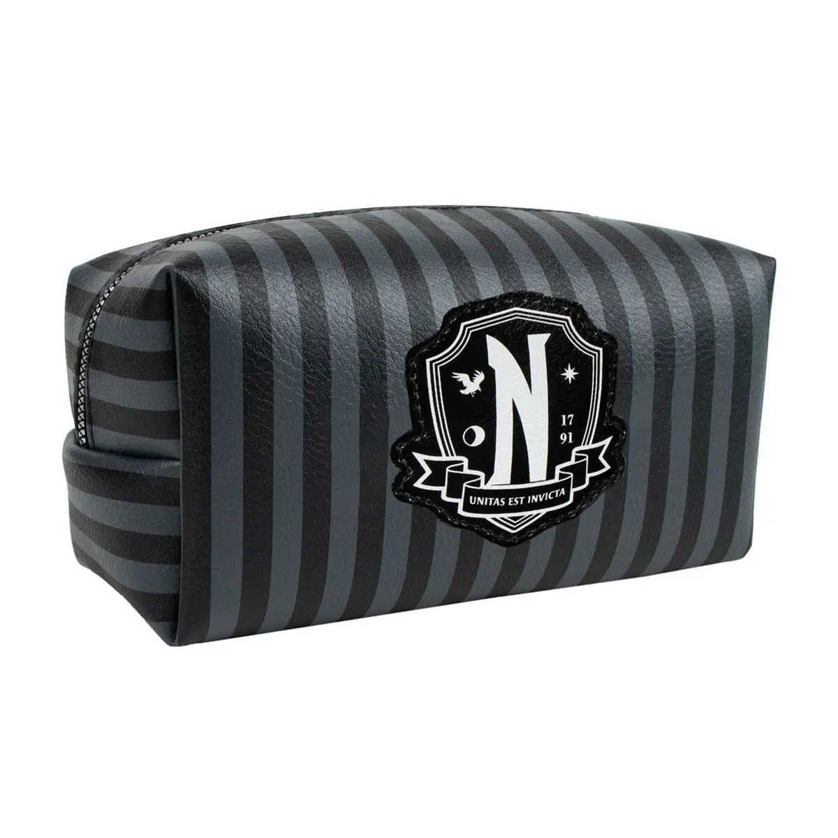 Necessaire da Viaggio Wednesday Nero 100 % Poliuretano 11 x 6,4 x 20 cm