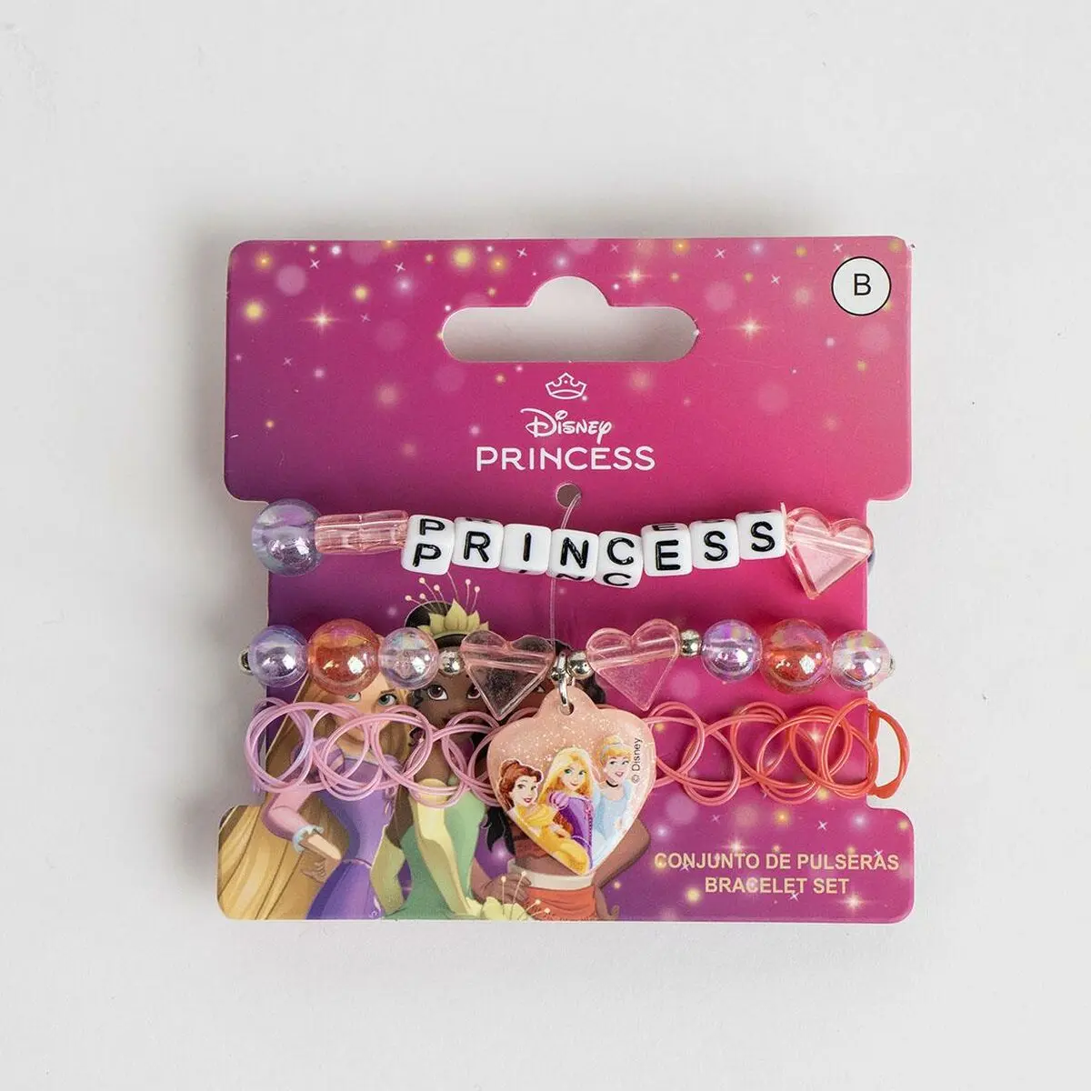 Bracciale Bambina Disney Princess Rosa