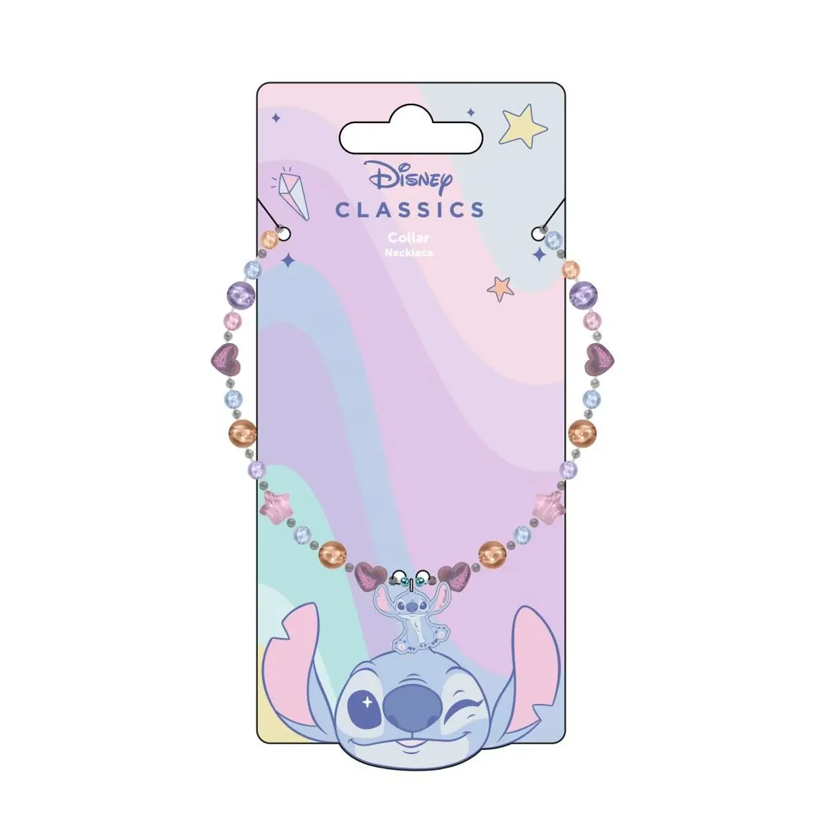 Collana Bambina Stitch Lilla