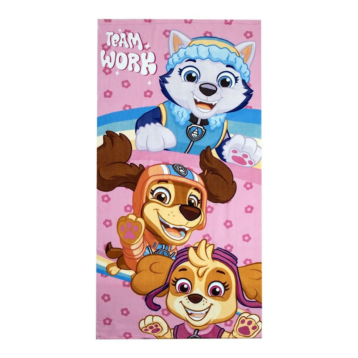 Telo da Mare The Paw Patrol Rosa chiaro 70 x 140 cm