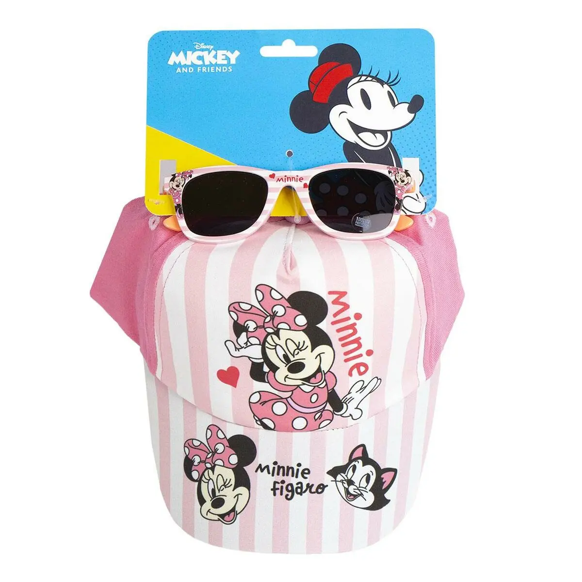 Cappellino per Bambini Minnie Mouse Rosa (53 cm)