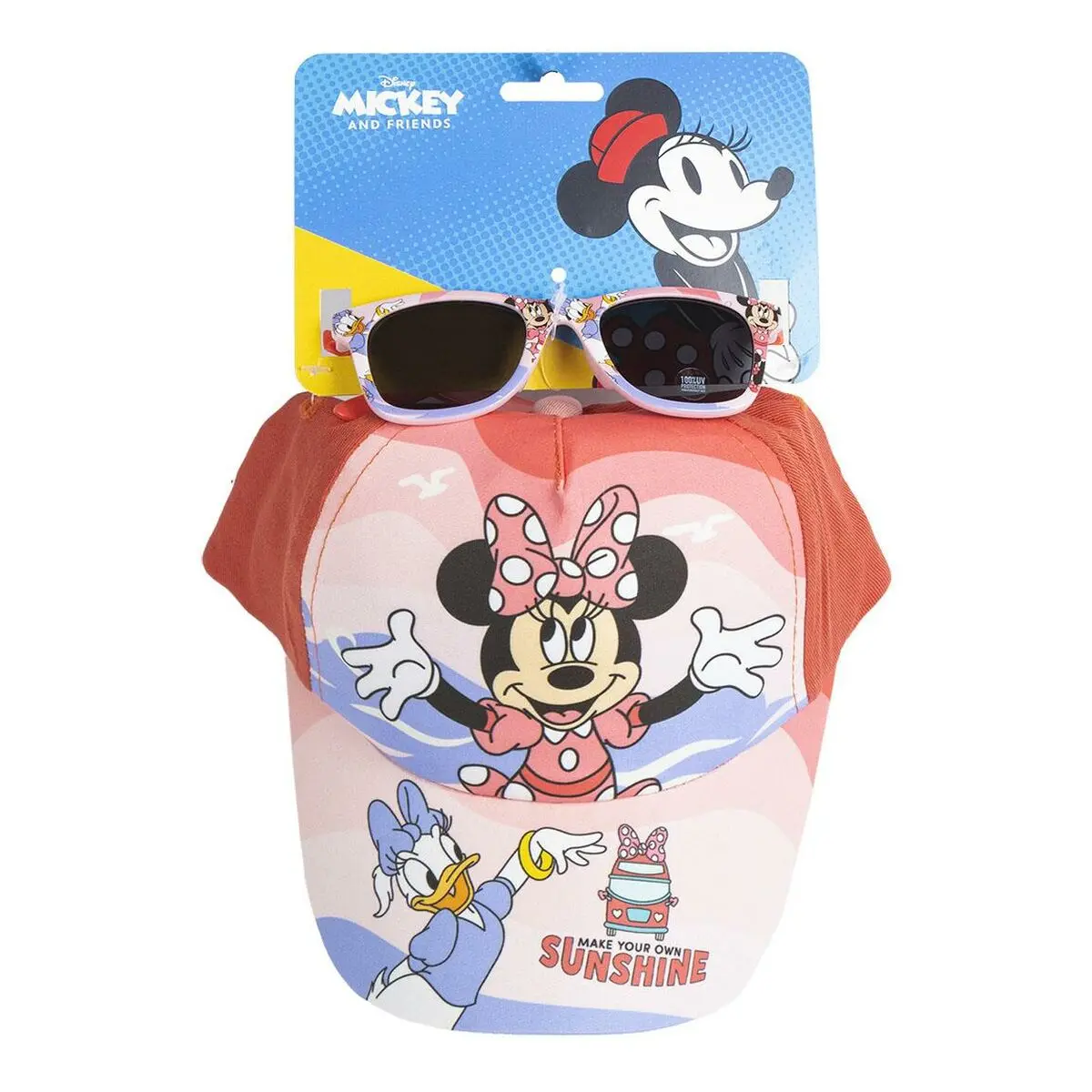 Cappellino per Bambini Minnie Mouse Rosa (53 cm)