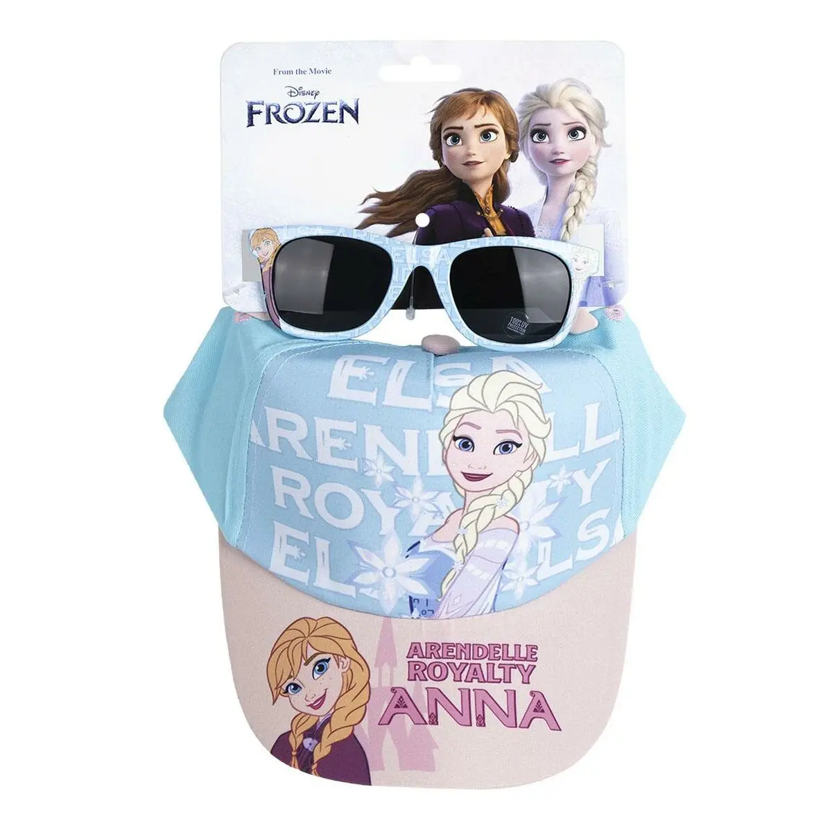 Cappellino per Bambini Frozen Azzurro (53 cm)