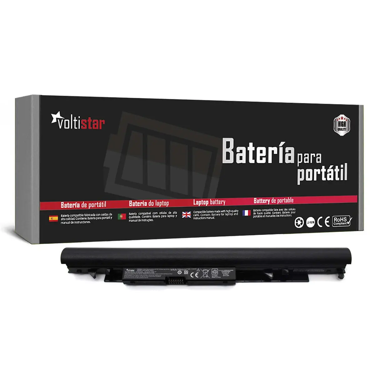 Batteria per Laptop Voltistar BAT2308 Nero 2200 mAh