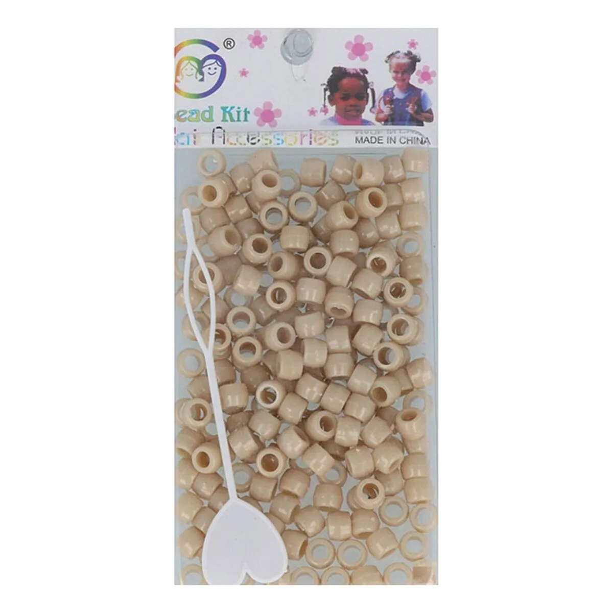 Accessori per i Capelli Palline Beige