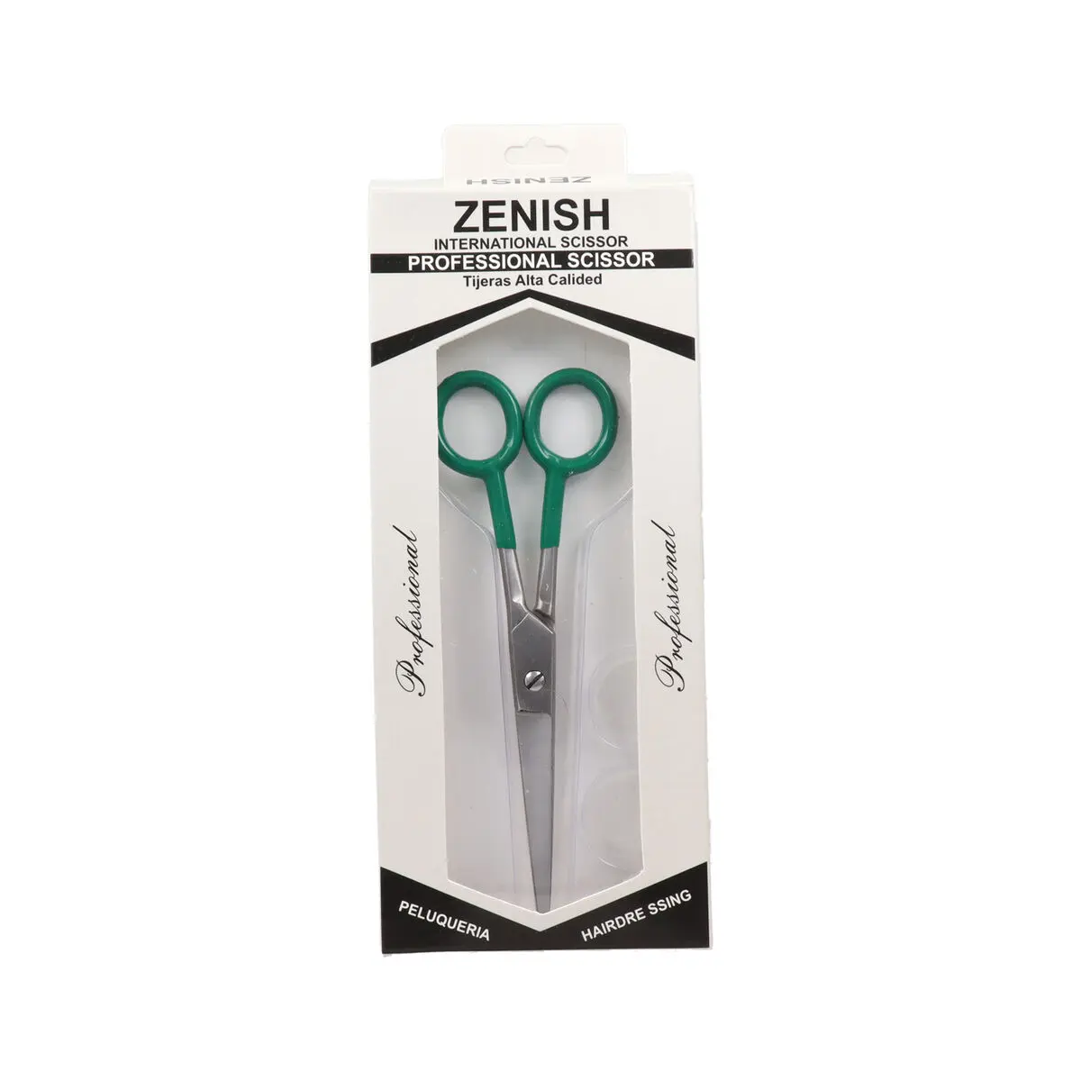 Forbici per capelli Zenish Professional 7" Verde