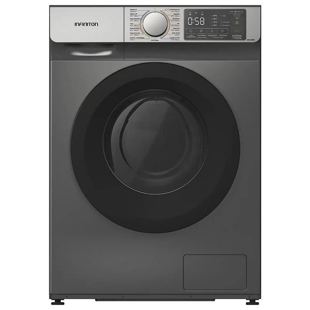 Lavatrice Infiniton WM-10BU Grigio 1400 rpm 10 kg