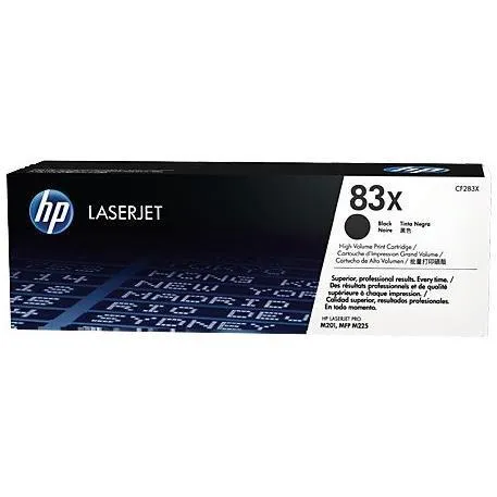 83X BLACK LASERJET TONER CARTRIDGE