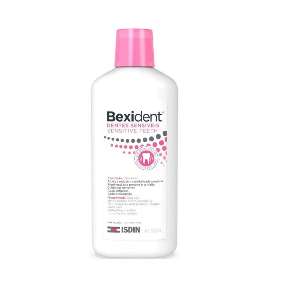 Colluttorio Isdin Bexident Denti sensibili Antiplacca (500 ml)