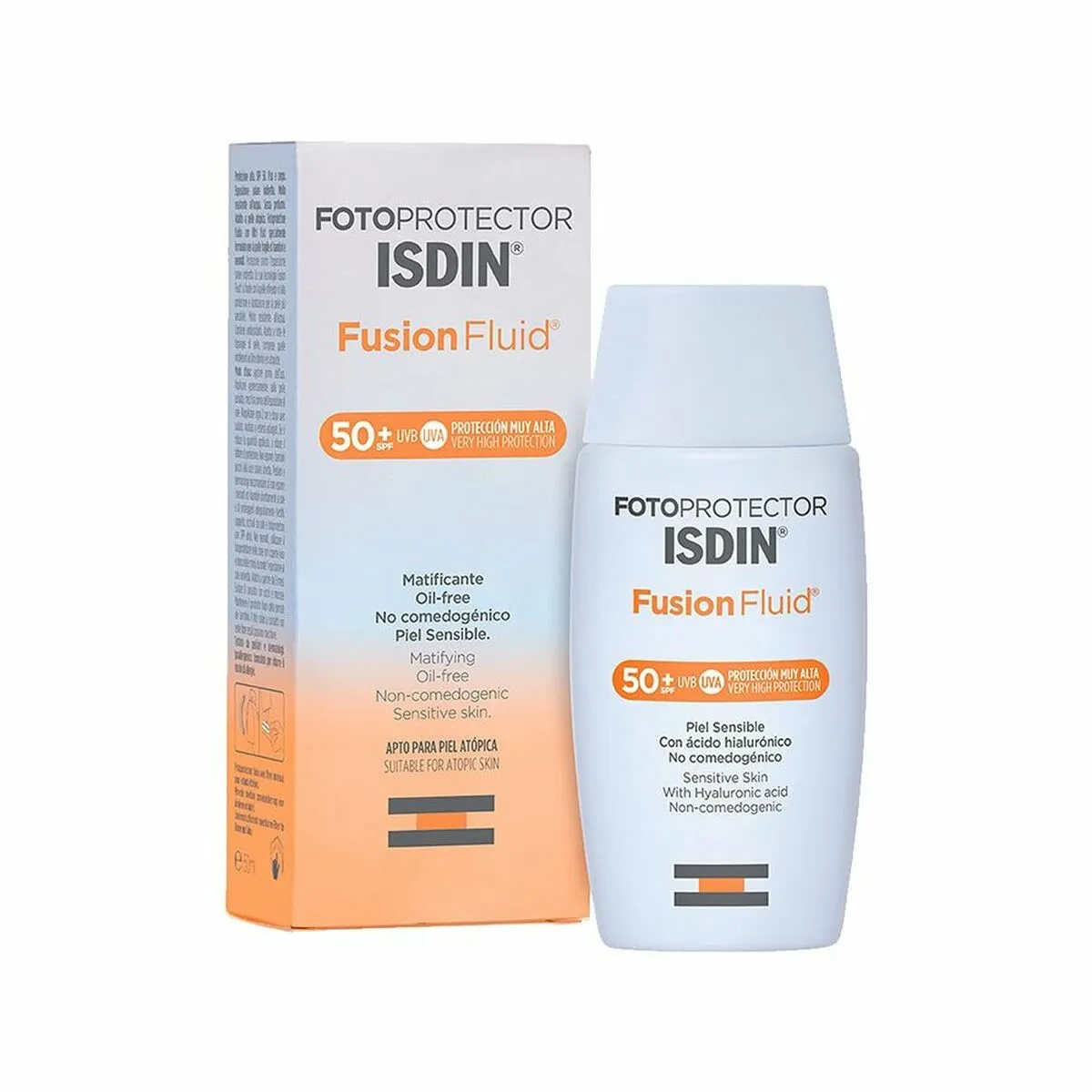 Protezione Solare Viso Isdin Fusion Fluid 50 ml SPF 50+