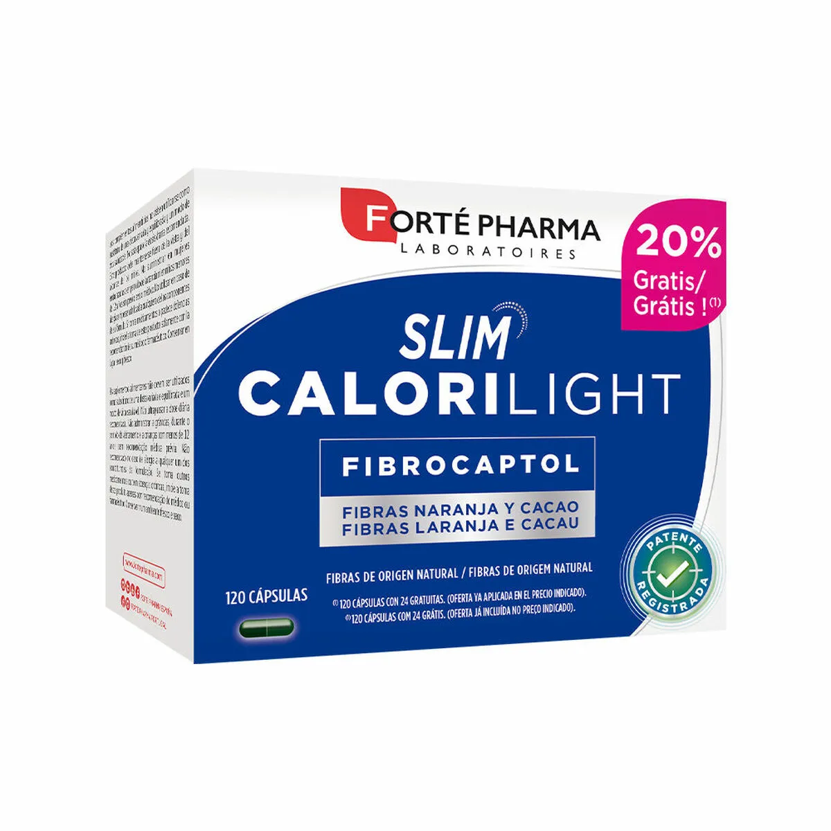 Integratore Alimentare Forté Pharma Slim Calori Light 120 Unità