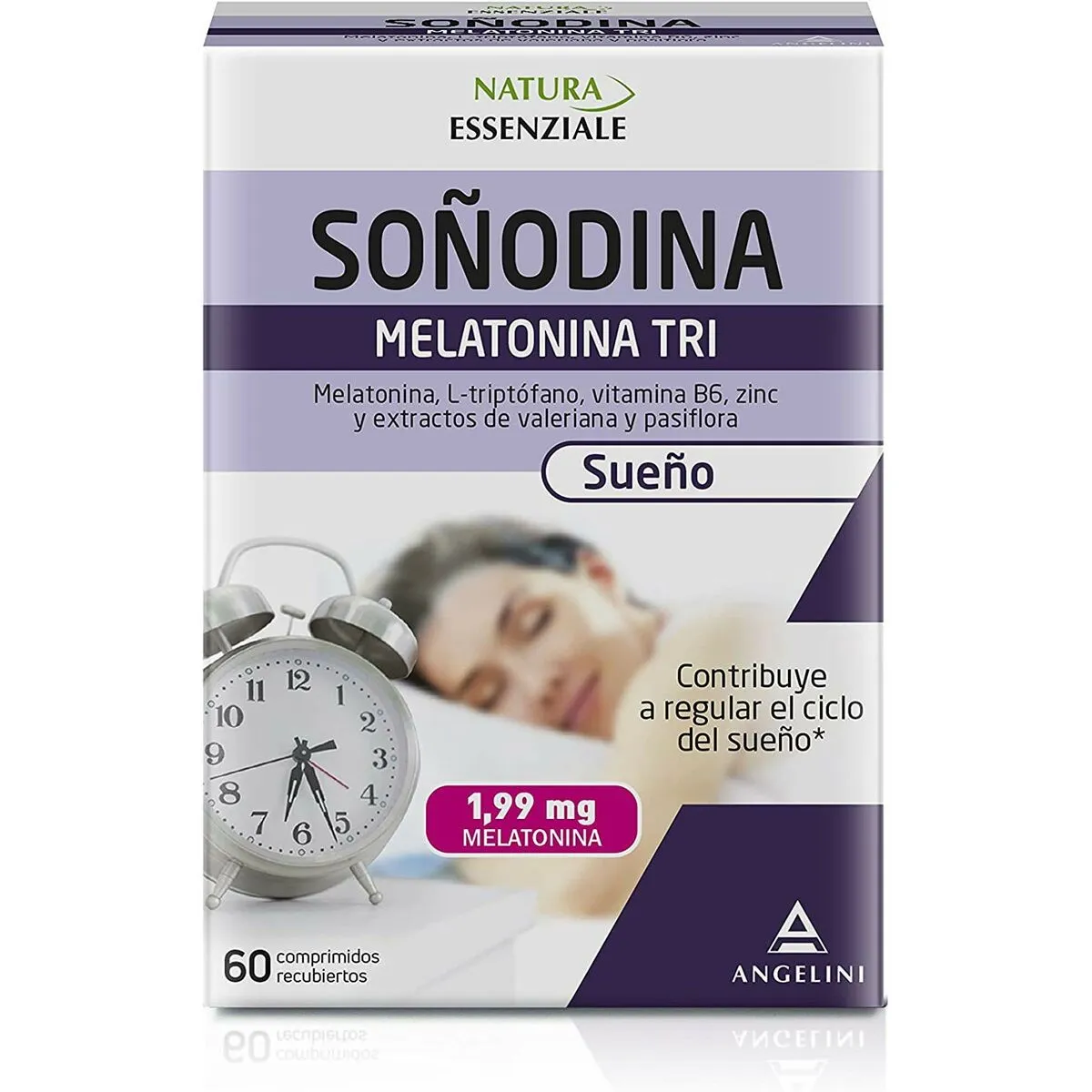 Integratore per Insonnia Natura Essenziale Soñodina Calm Melatonina 60 Unità