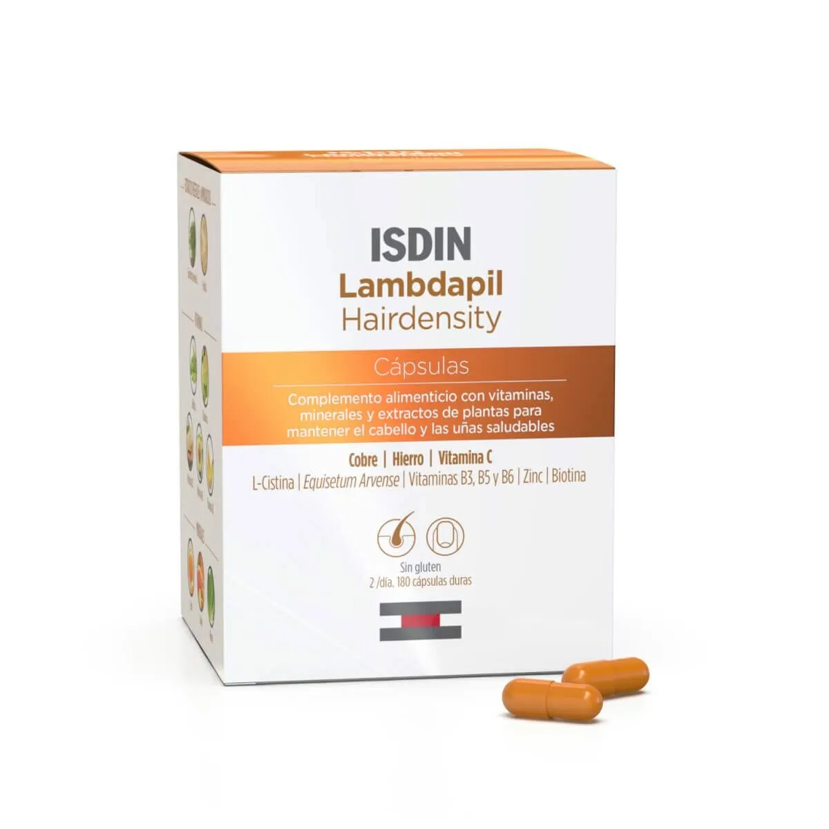 Integratore Alimentare Anticaduta per Capelli Isdin Lambdapil 180 Capsule