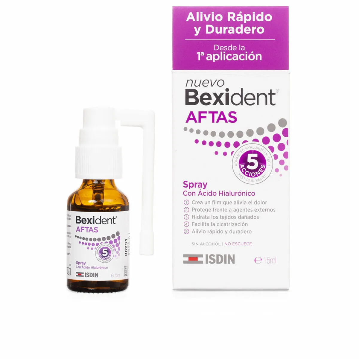 Colluttorio Isdin Bexident Aftas Paradenti (15 ml)