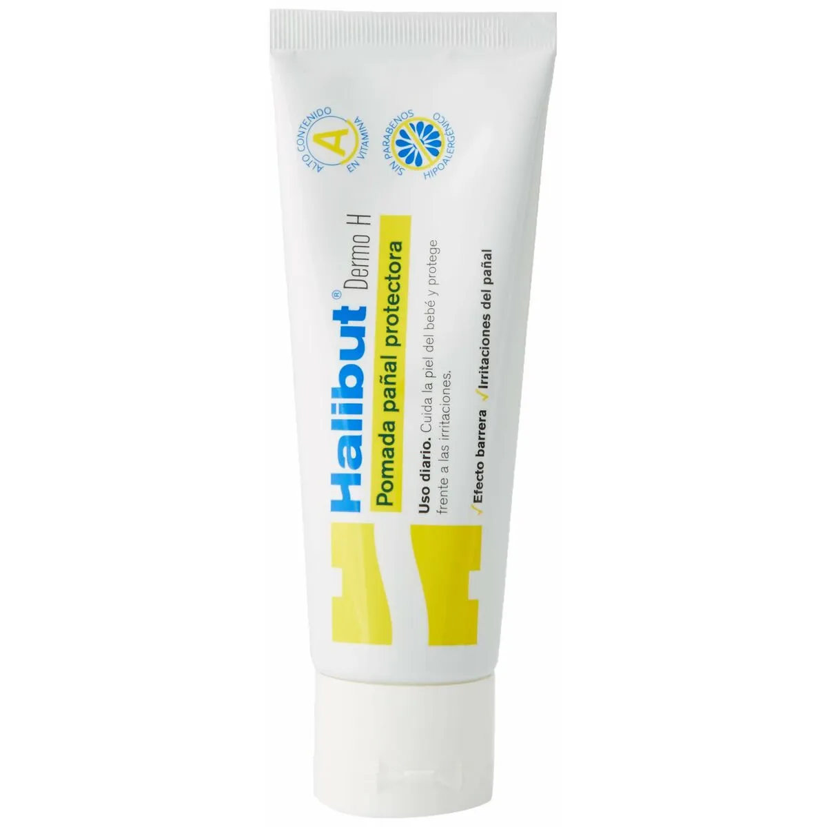 Crema Protettiva per Cambio Pannolino Halibut Dermo H 2 x 45 g Pomata