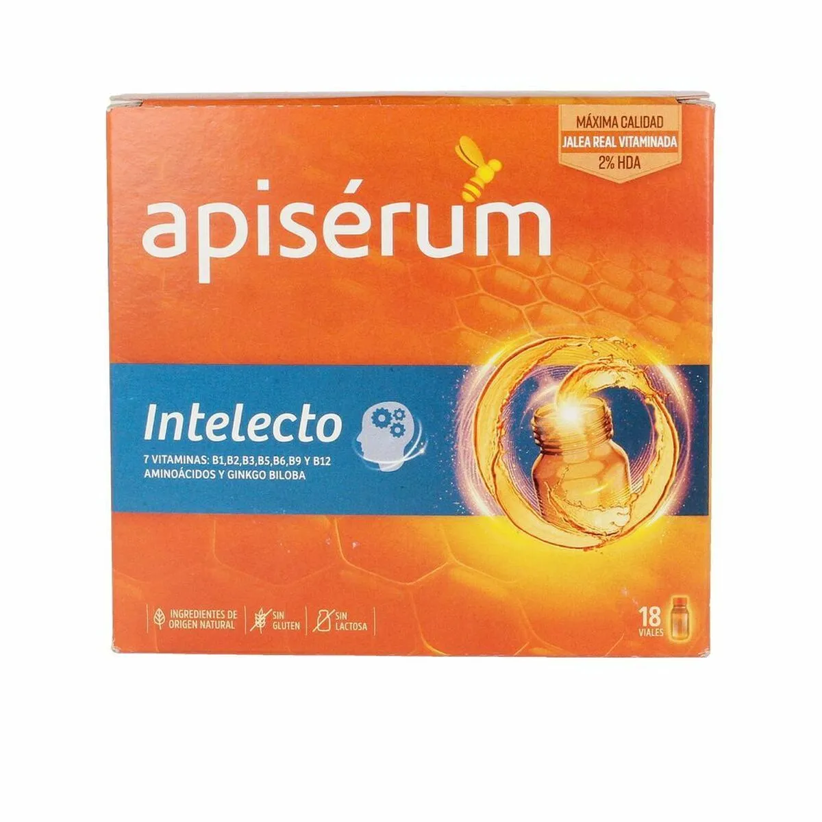 Supplemento del cervello Apiserum Intelecto 18 Unità