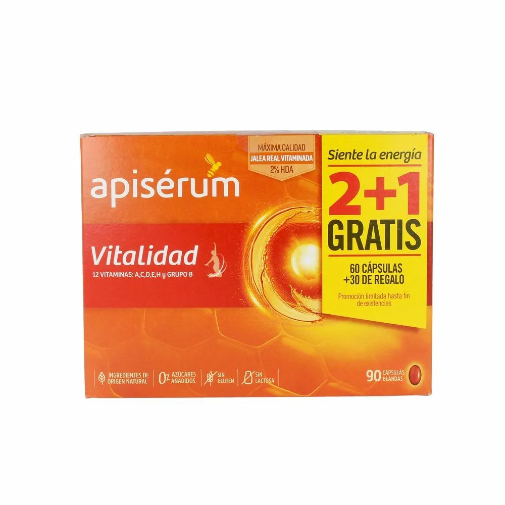 Integratore Alimentare Apiserum Vitalidad 90 Unità