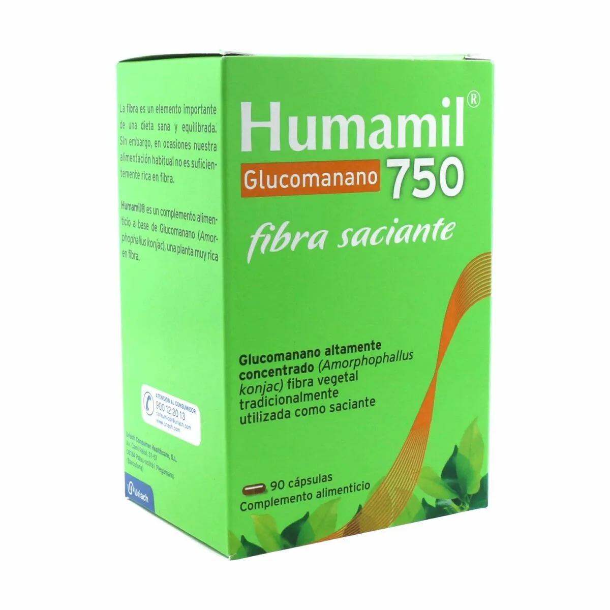 Capsule Humamil 90 Unità Fibra vegetale