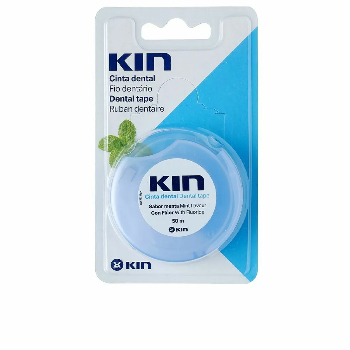 Filo Interdentale Kin Kin Cinta Dental Menta 50 ml 50 m