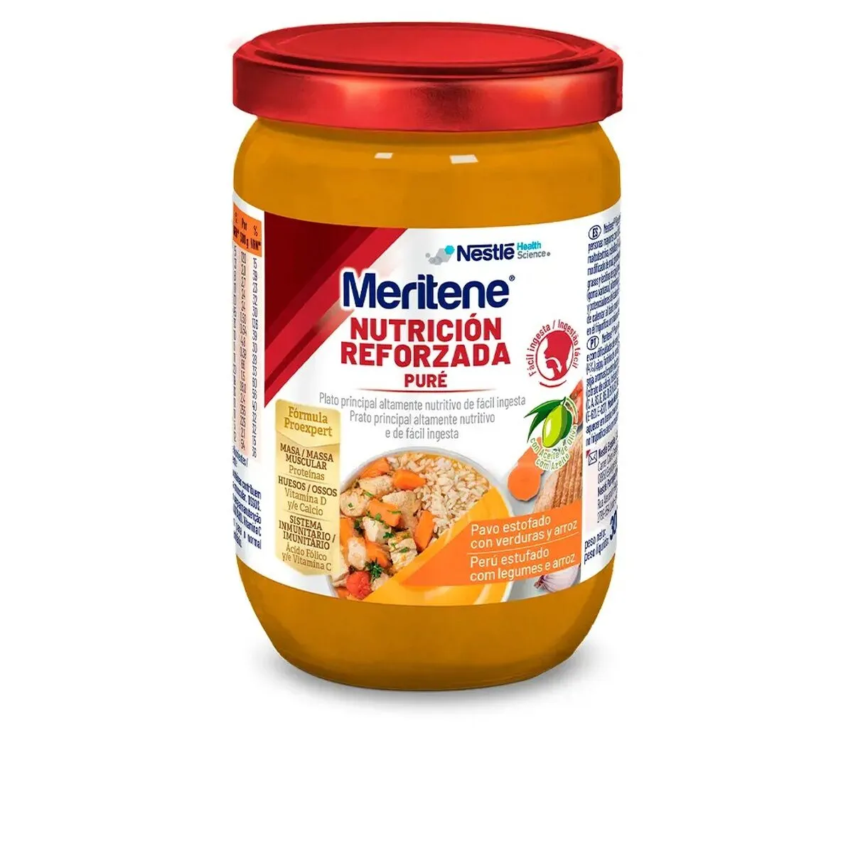 Purè di Verdure Meritene Puré 300 g Riso Tacchino