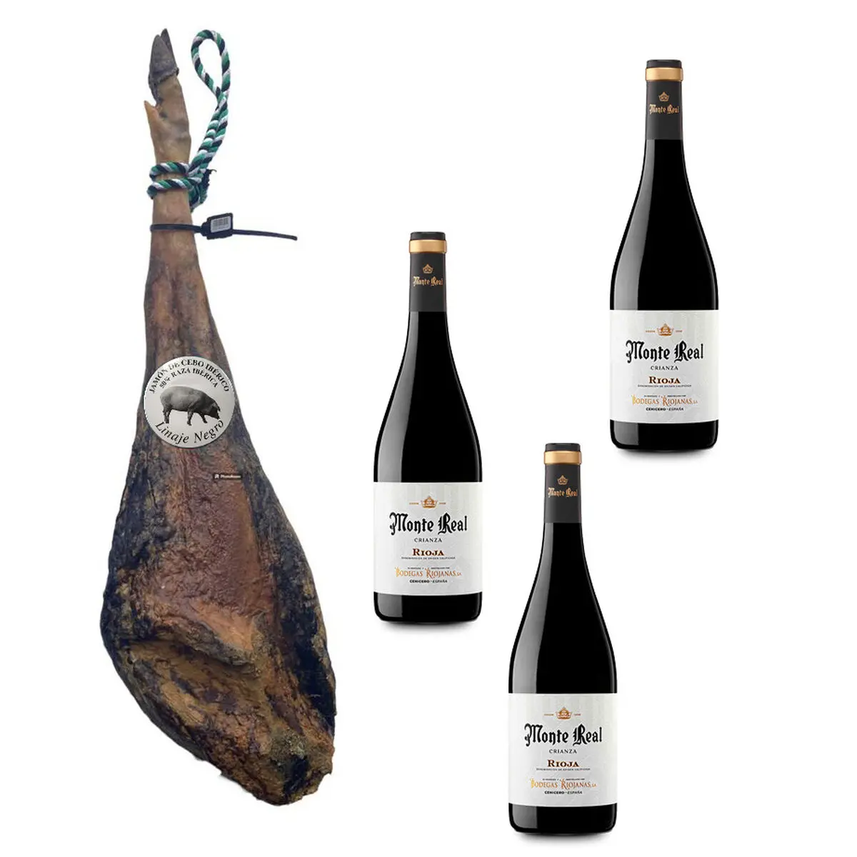 Prosciutto Iberico di Cebo Linaje Negro 8 kg