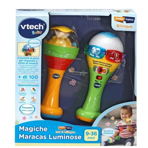 LE MAGICHE MARACAS LUMINOSE