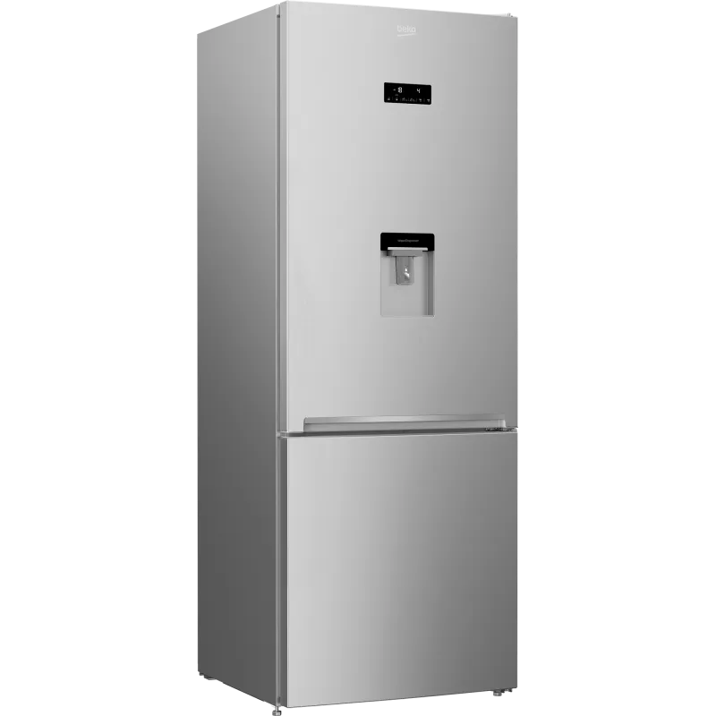 beko rcne560e40dsn frigorifero combinato 510lt total no frost dispenser classe e colore argento 1