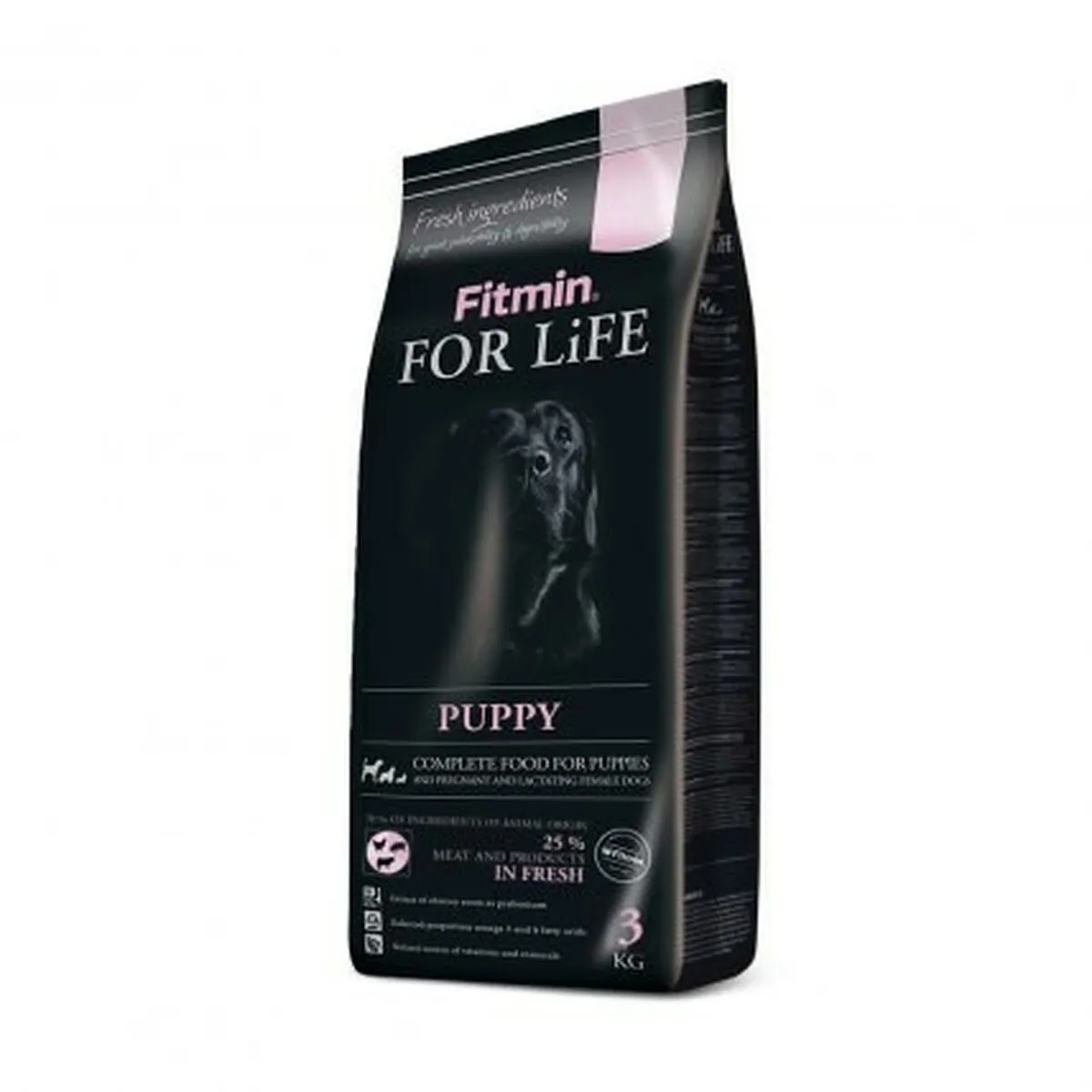 Io penso Fitmin For Life Puppy Cucciolo/Junior Carne di vitello Uccelli 3 Kg