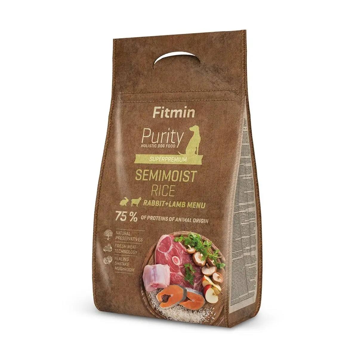 mangime Fitmin Purity Rice Adulto Agnello Riso Coniglio 4 Kg 800 g