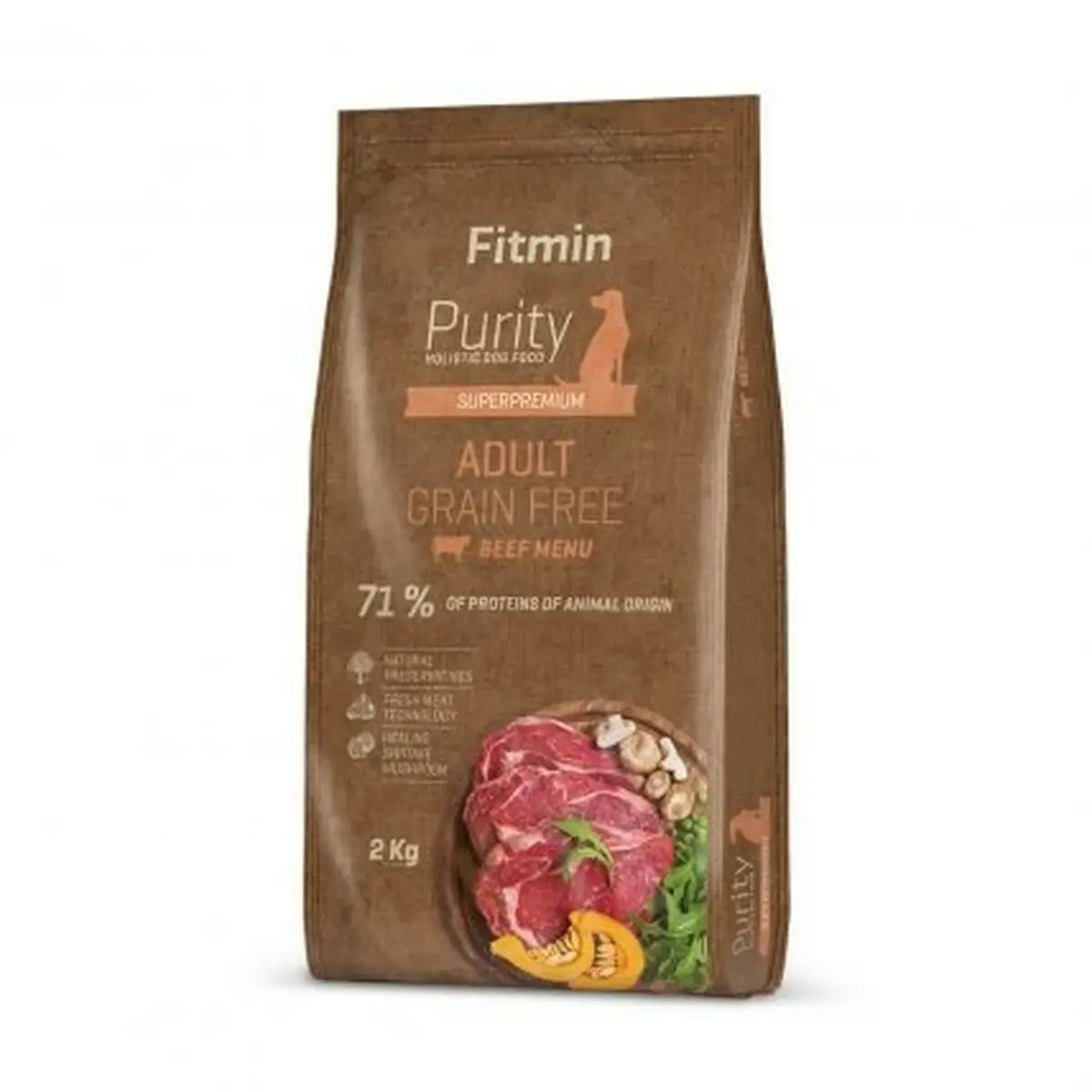 mangime Fitmin Purity Adult Grain free Beef Adulto Carne di vitello 2 Kg